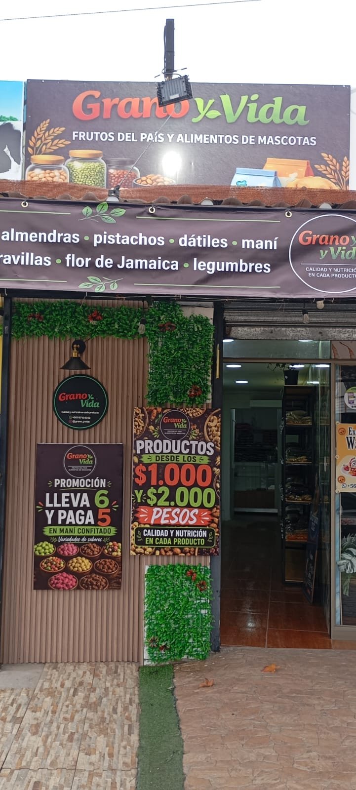 Local Grano y Vida